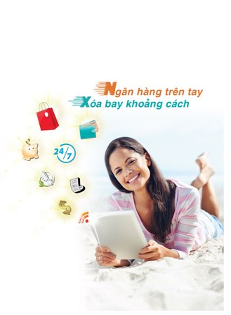 Ngân hàng hút khách giao dịch trực tuyến